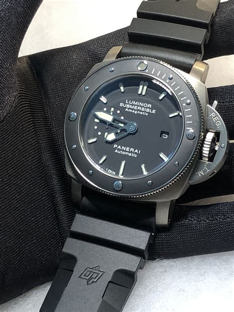 amagnetic panerai|PAM 1389: Panerai's antimagnetic titanium diver .